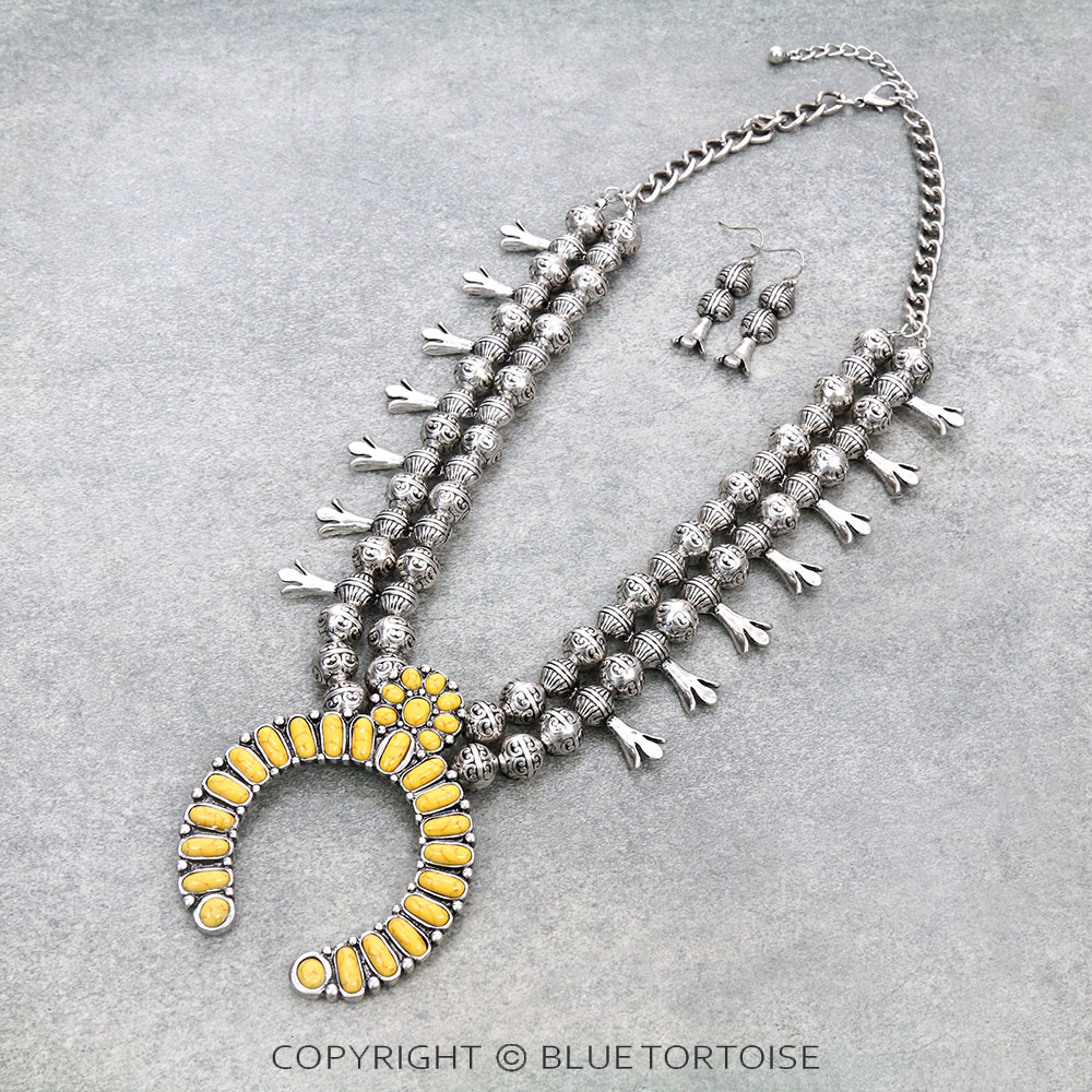 Squash Blossom Necklace Set