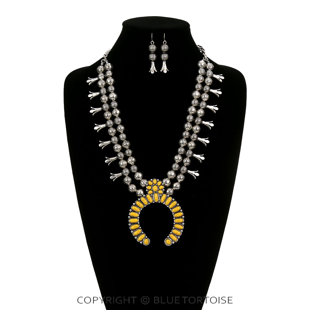 Squash Blossom Necklace Set - Image 2