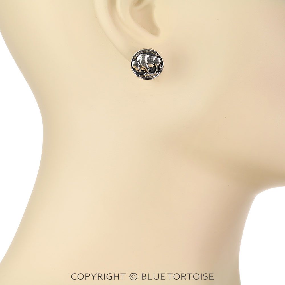 3 Pair Western Theme Stone Earring Set - Image 3