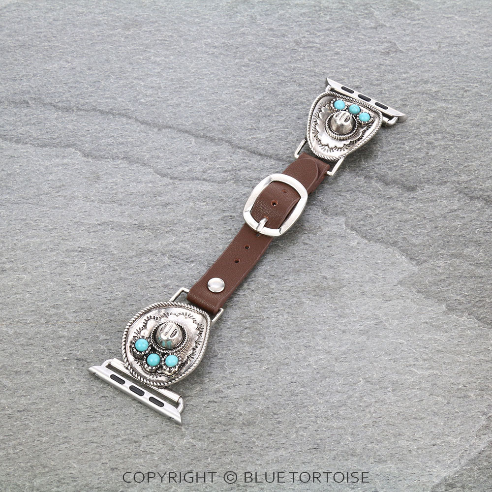 Western Cowboy Hat Apple Watch Leather Band