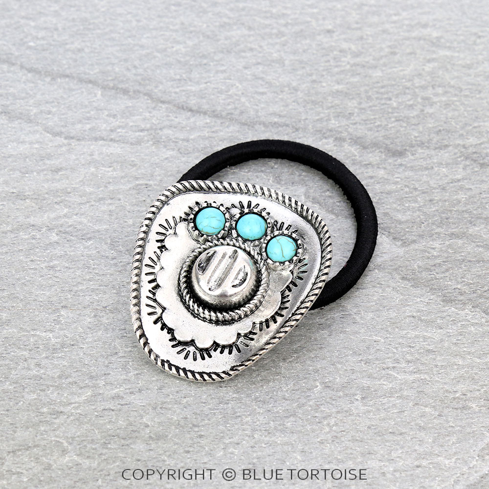 Western Cowboy Hat Hair Tie