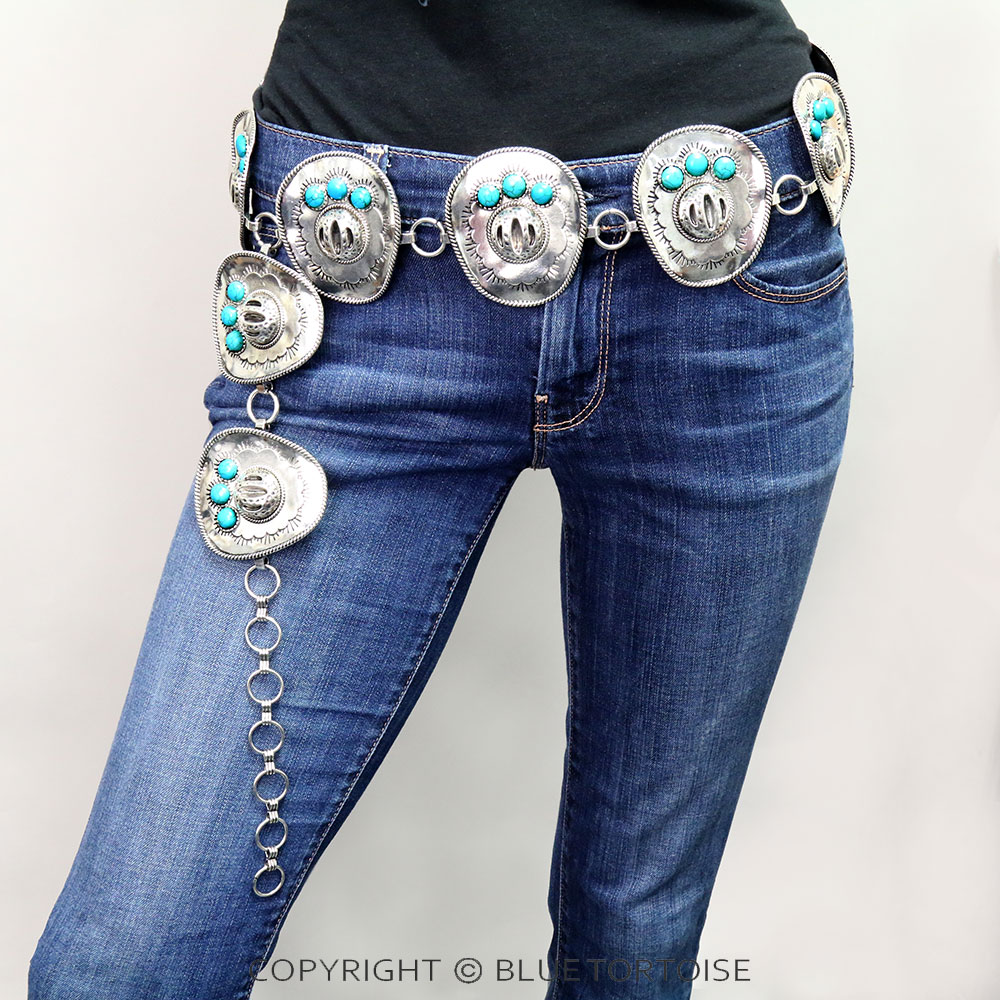 Western Cowboy Hat Belt L/XL - Image 2