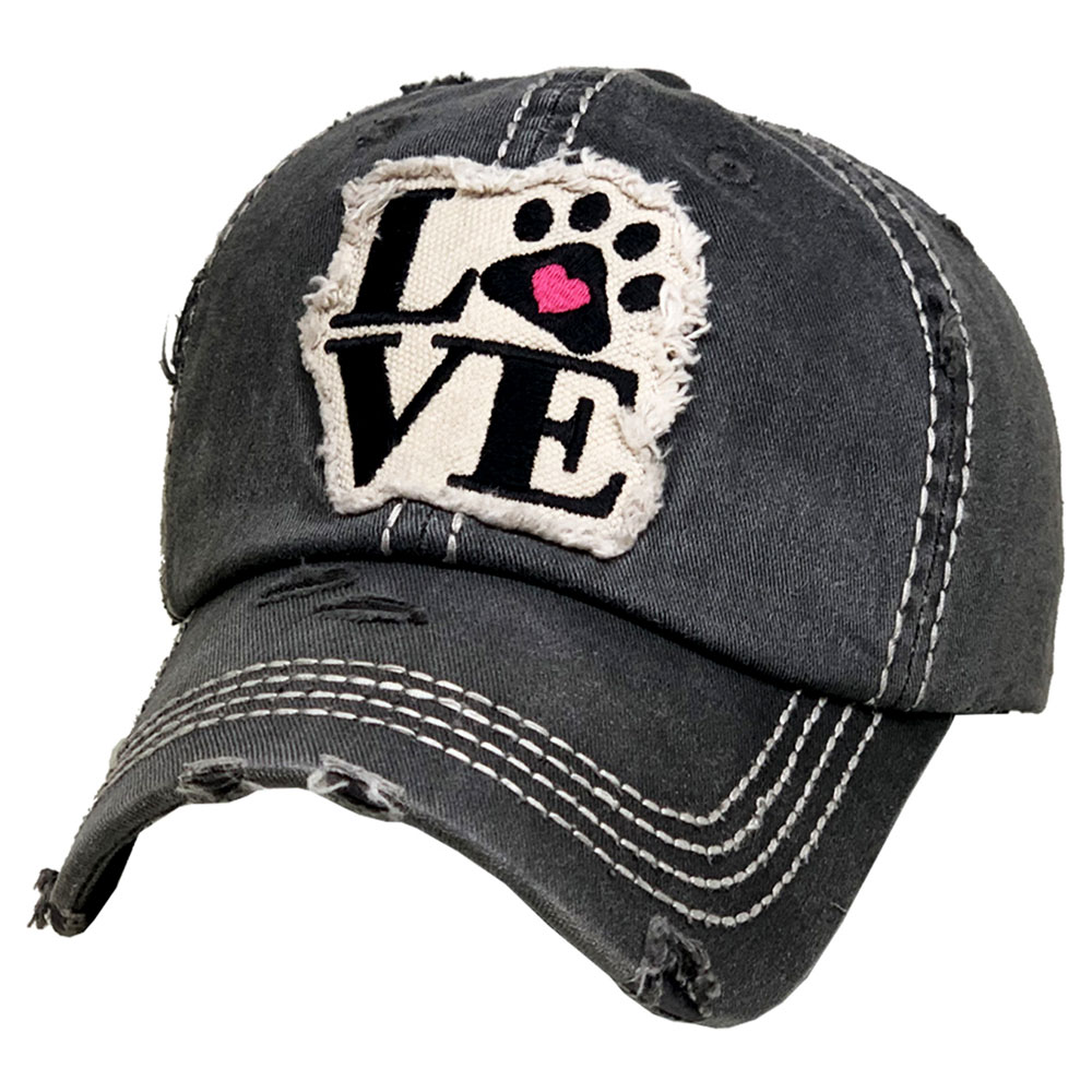 Paw LOVE Vintage Ball Cap - Image 2