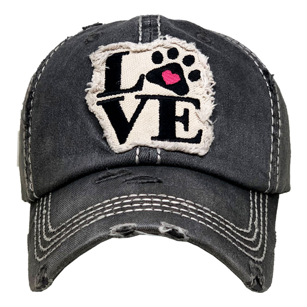 Paw LOVE Vintage Ball Cap