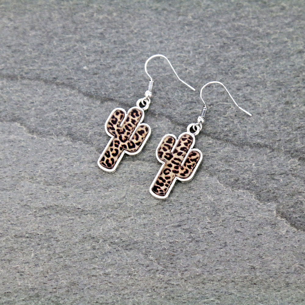 Cactus Dangle Earrings