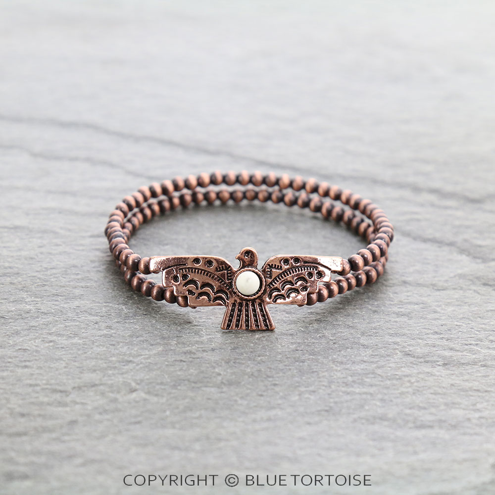 Western Thunderbird Stone Stretch Bracelet