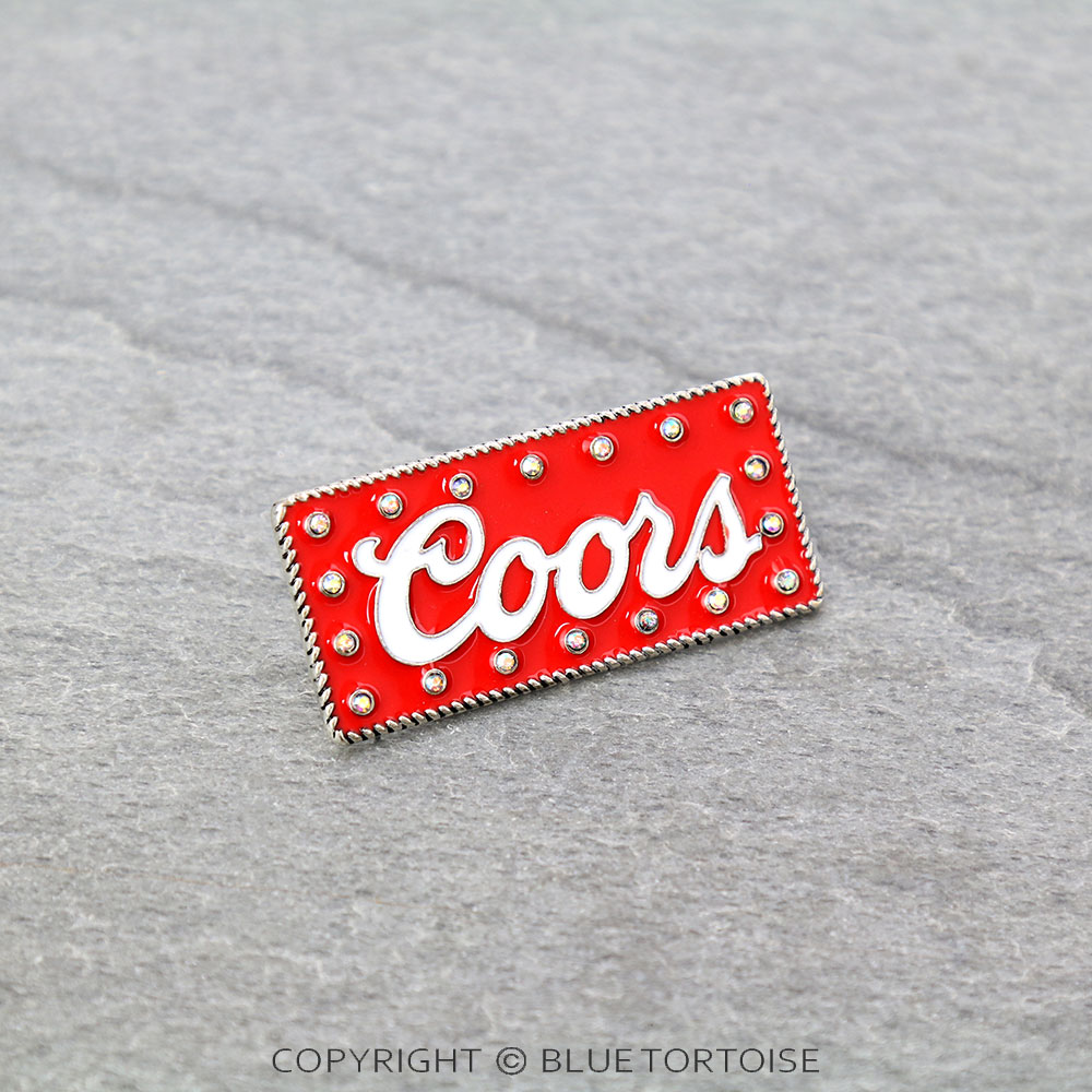 Epoxy Beer Logo Hat Pin