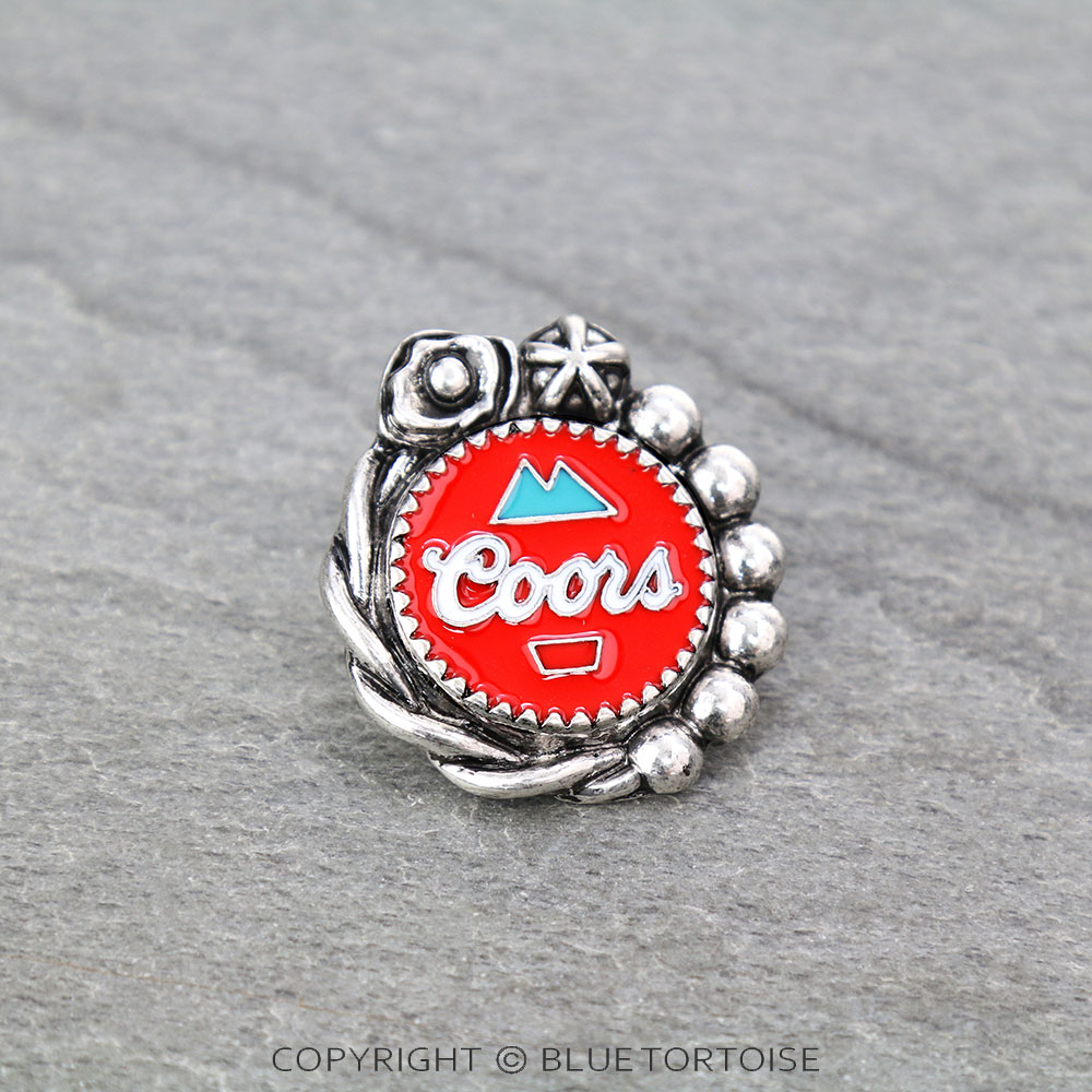Epoxy Beer Logo Hat Pin