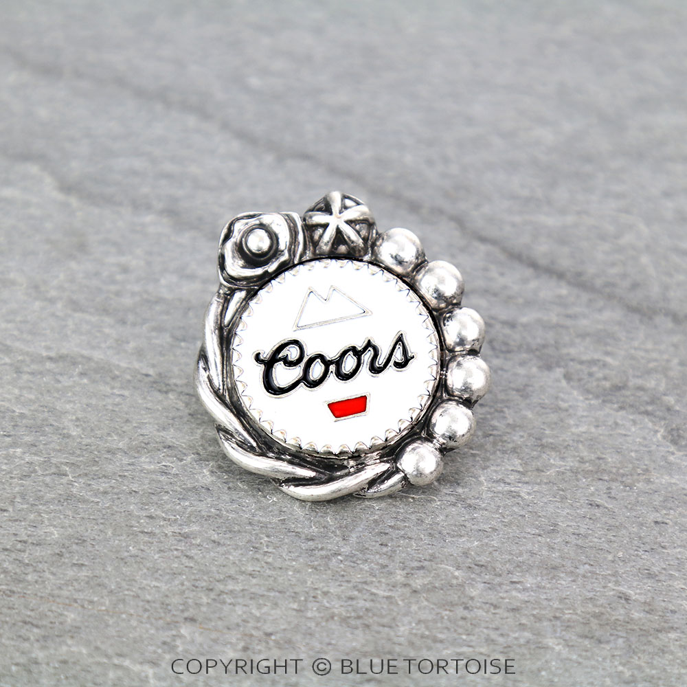 Epoxy Beer Logo Hat Pin
