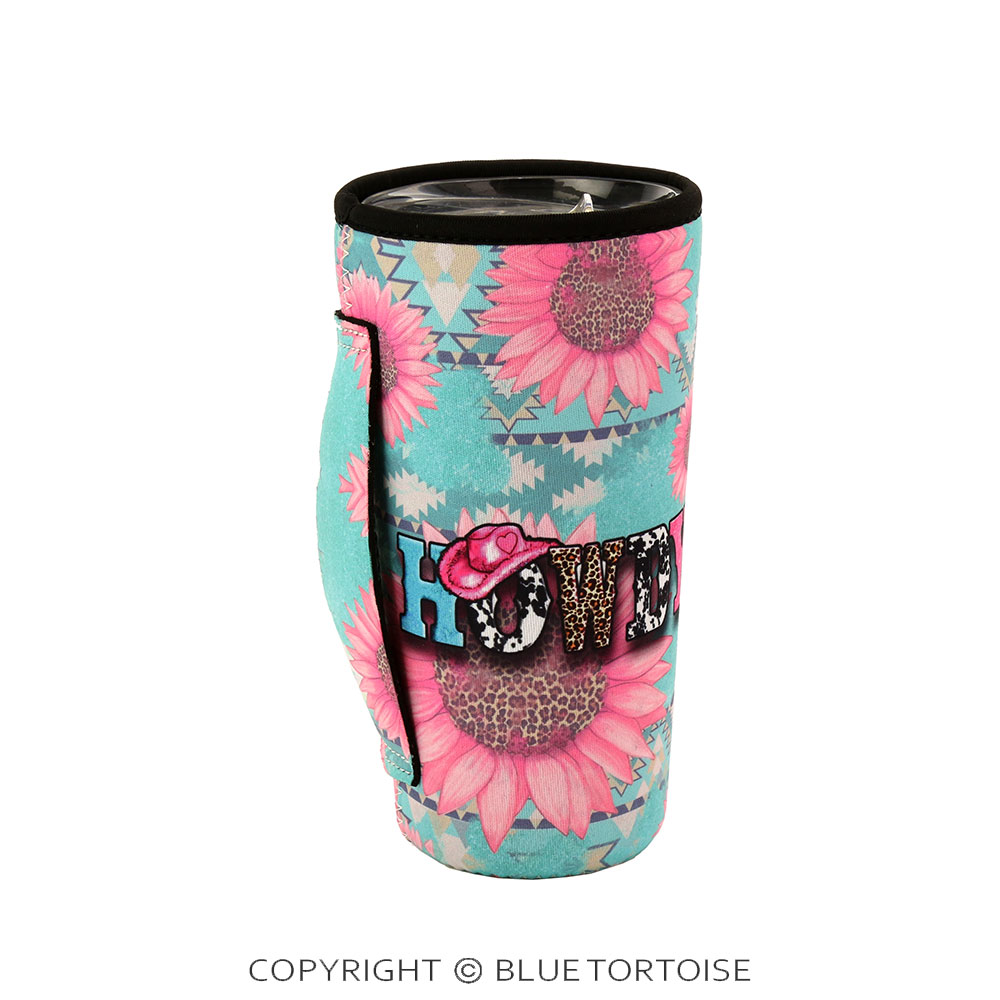"HOWDY" Tumbler Drink Sleeve/Cooler - Image 2