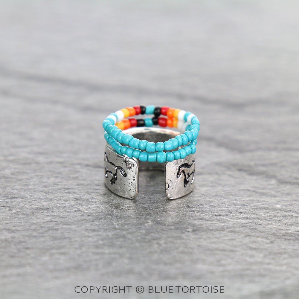 3 Layered Western Design Ring - Image 3