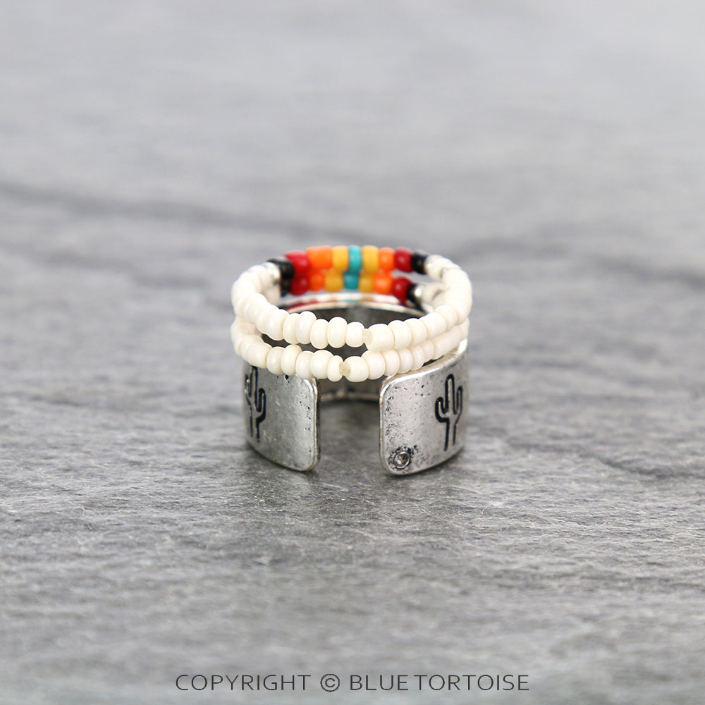 3 Layered Western Design Ring - Image 3