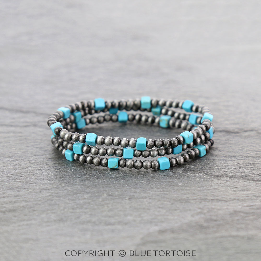 Pearl and Bead Stackable Bracelets