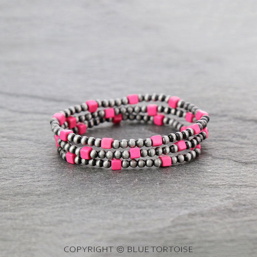 Pearl and Bead Stackable Bracelets