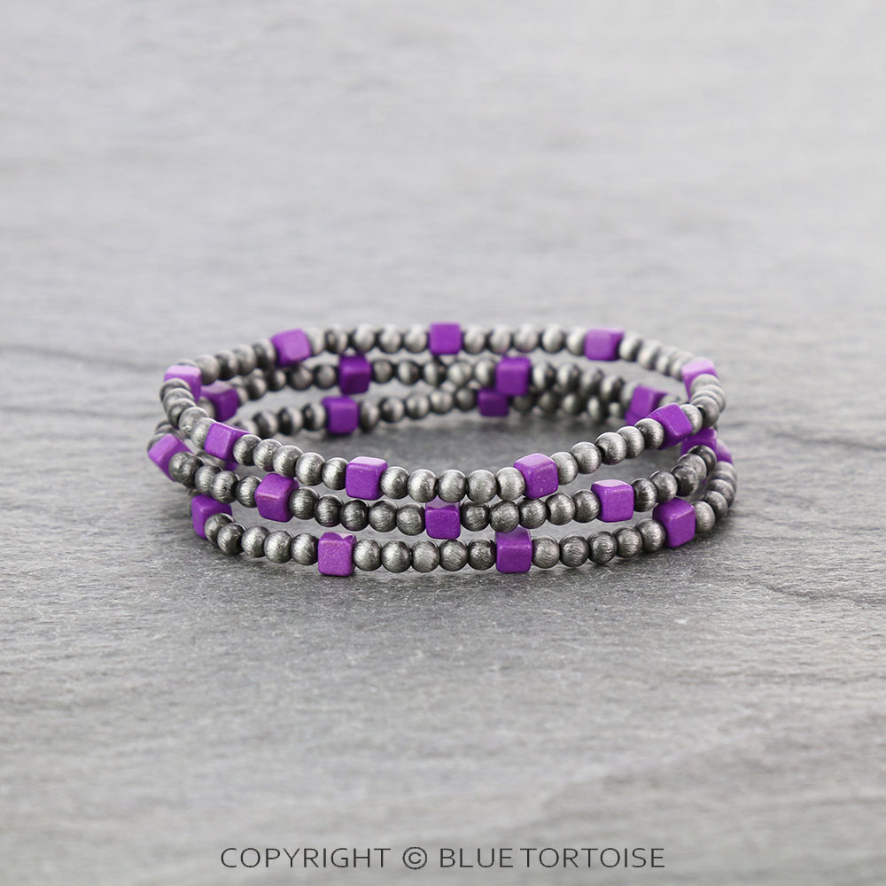 Pearl and Bead Stackable Bracelets