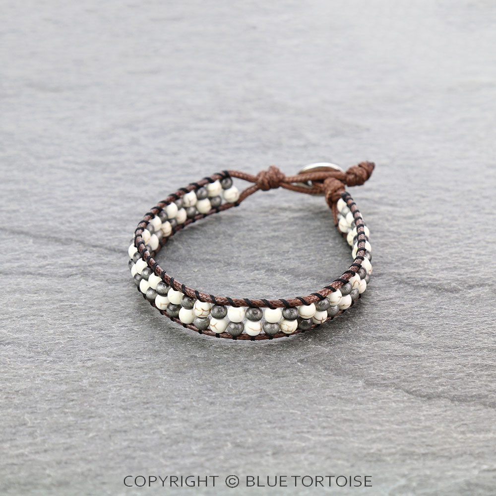 Western Bead Braided Bracelet