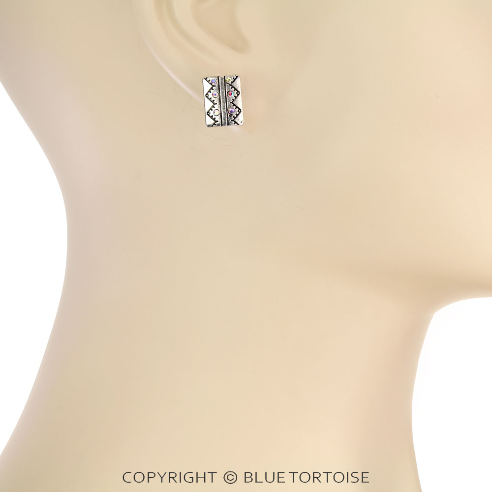 5 Pair Western Design Stud Earring Set - Image 3
