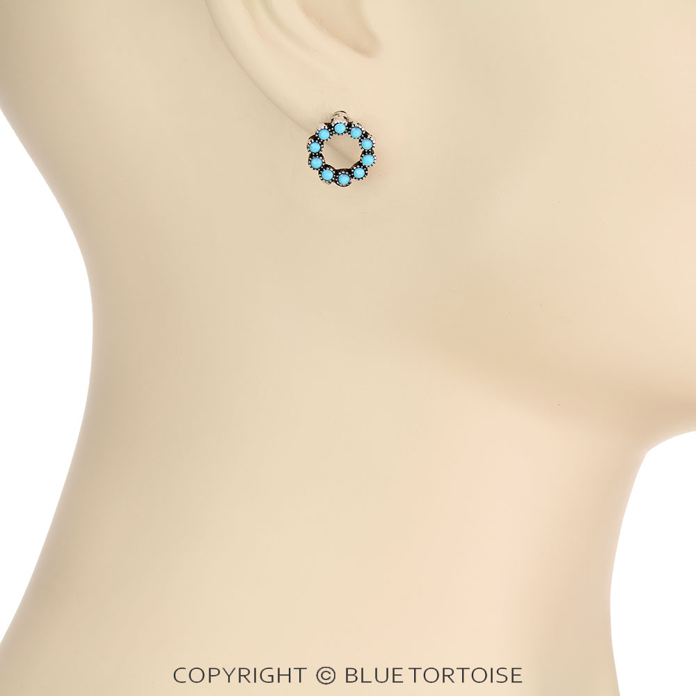 5 Pair Western Design Stud Earring Set - Image 2