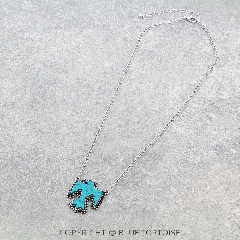 Western Thunderbird Stone Necklace