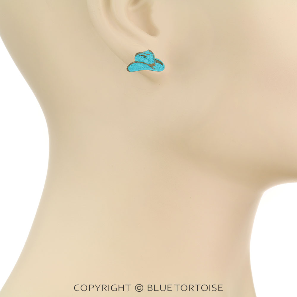 3 Pair Western Theme Wooden Earring Set - Image 3