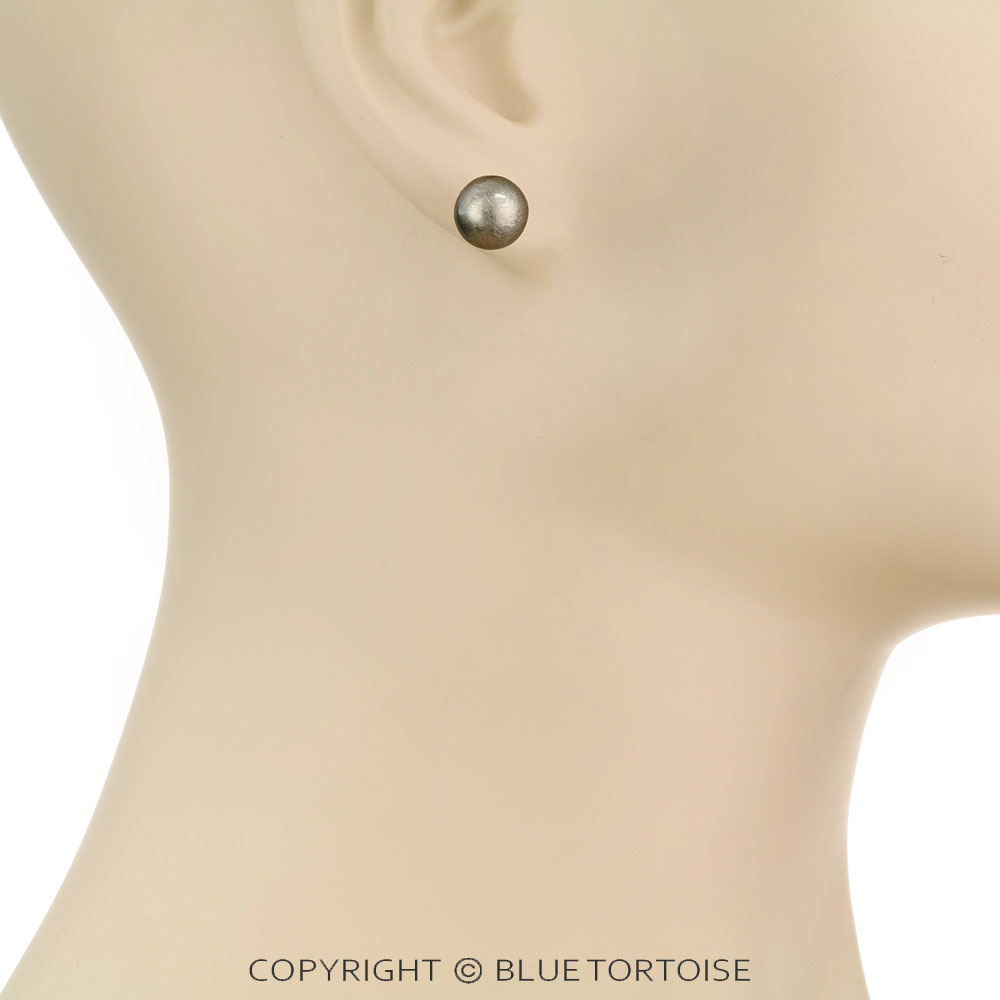 5 Pair Navajo Style Pearl Stud Earring Set - Image 3