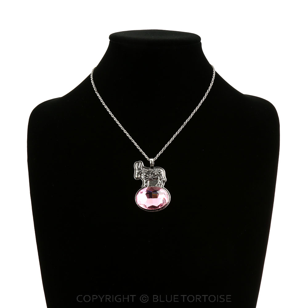 Donkey with Stone Pendant Necklace - Image 2