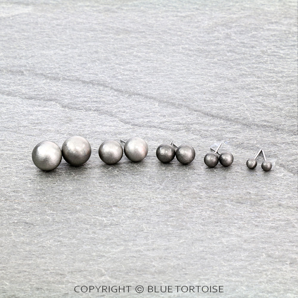 5 Pair Navajo Style Pearl Stud Earring Set