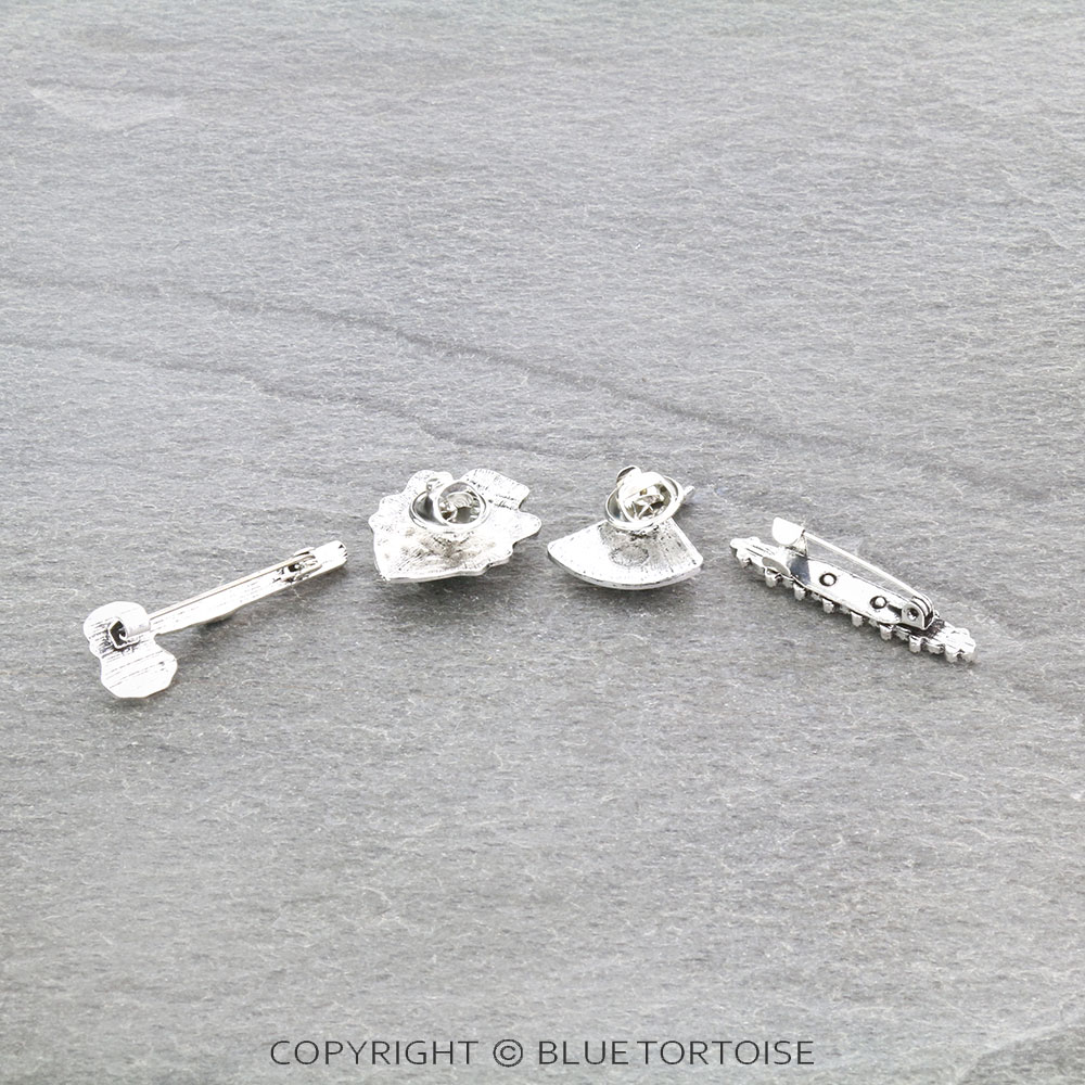 Western Tomahawk Stone Hat Pin Set - Image 2