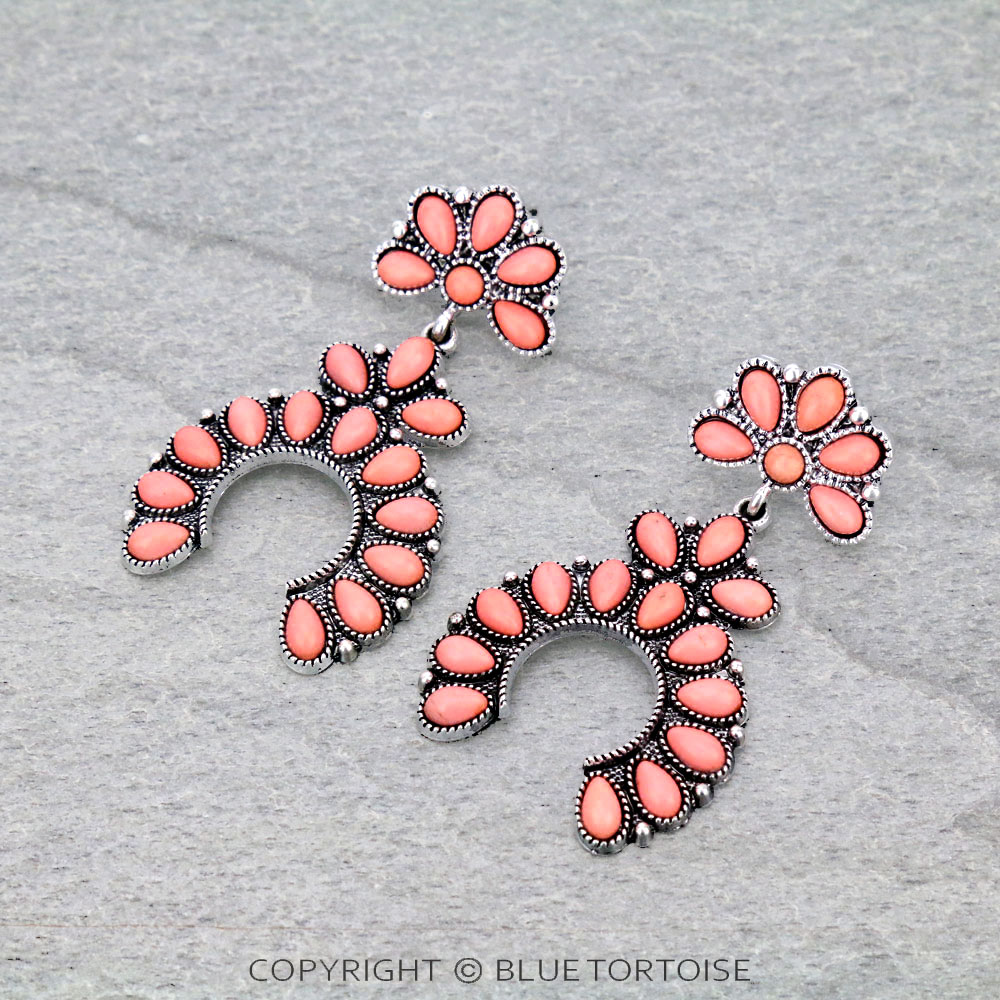 Squash Blossom Post Earrings