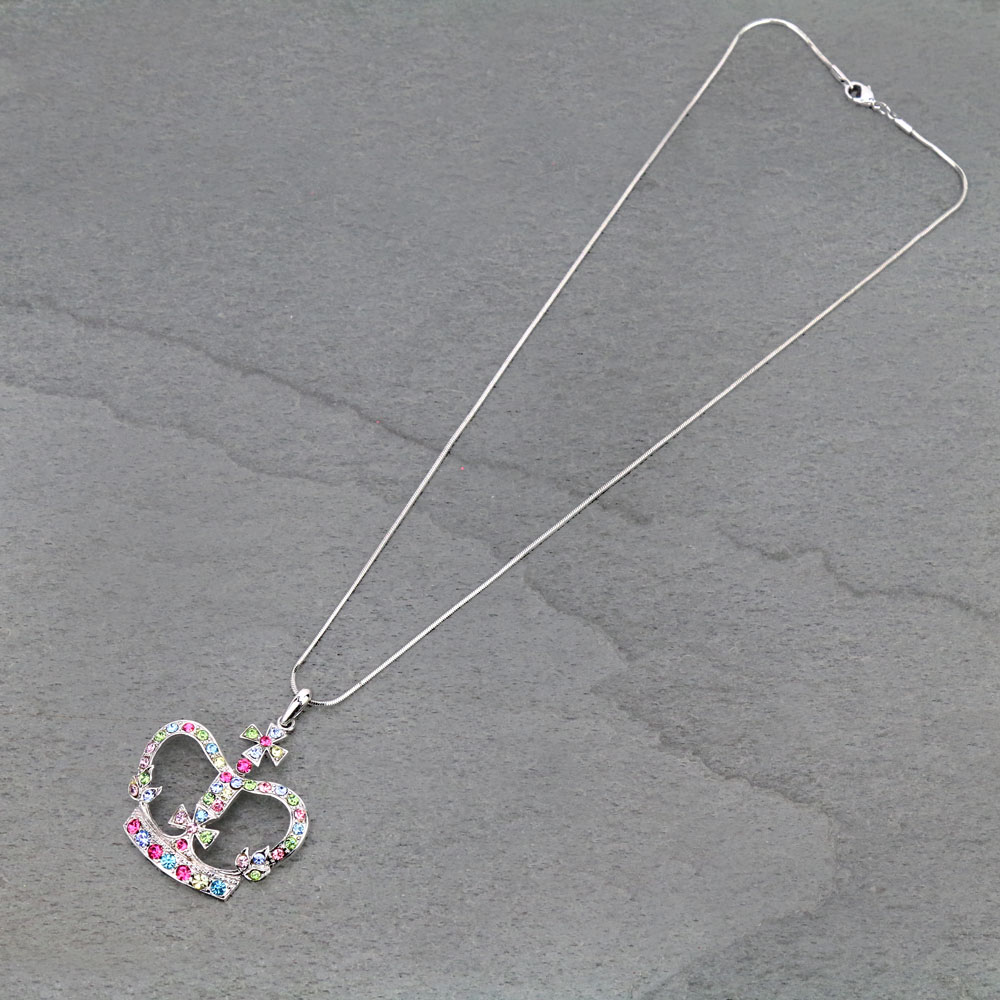 Faithful Crown Pendant Necklace