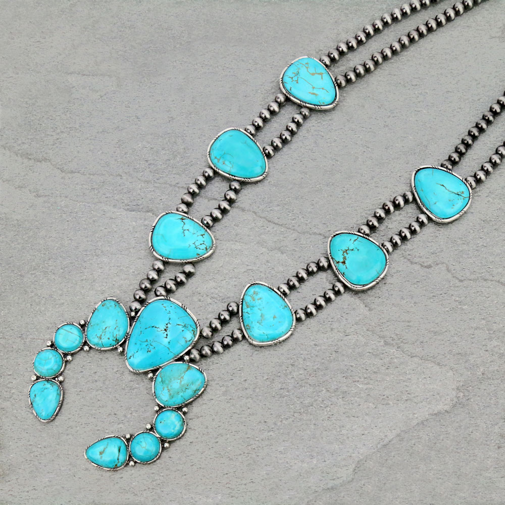 Western Squash Blossom Necklace