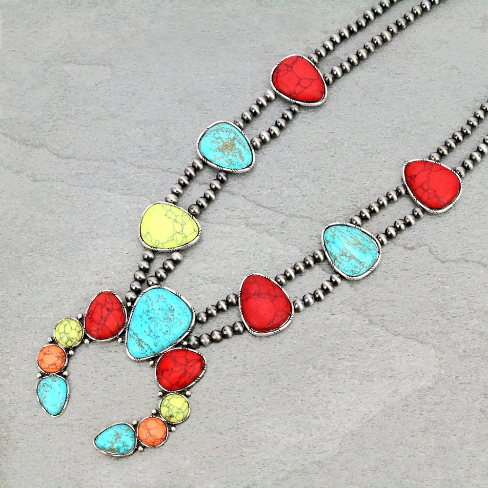 Western Squash Blossom Necklace