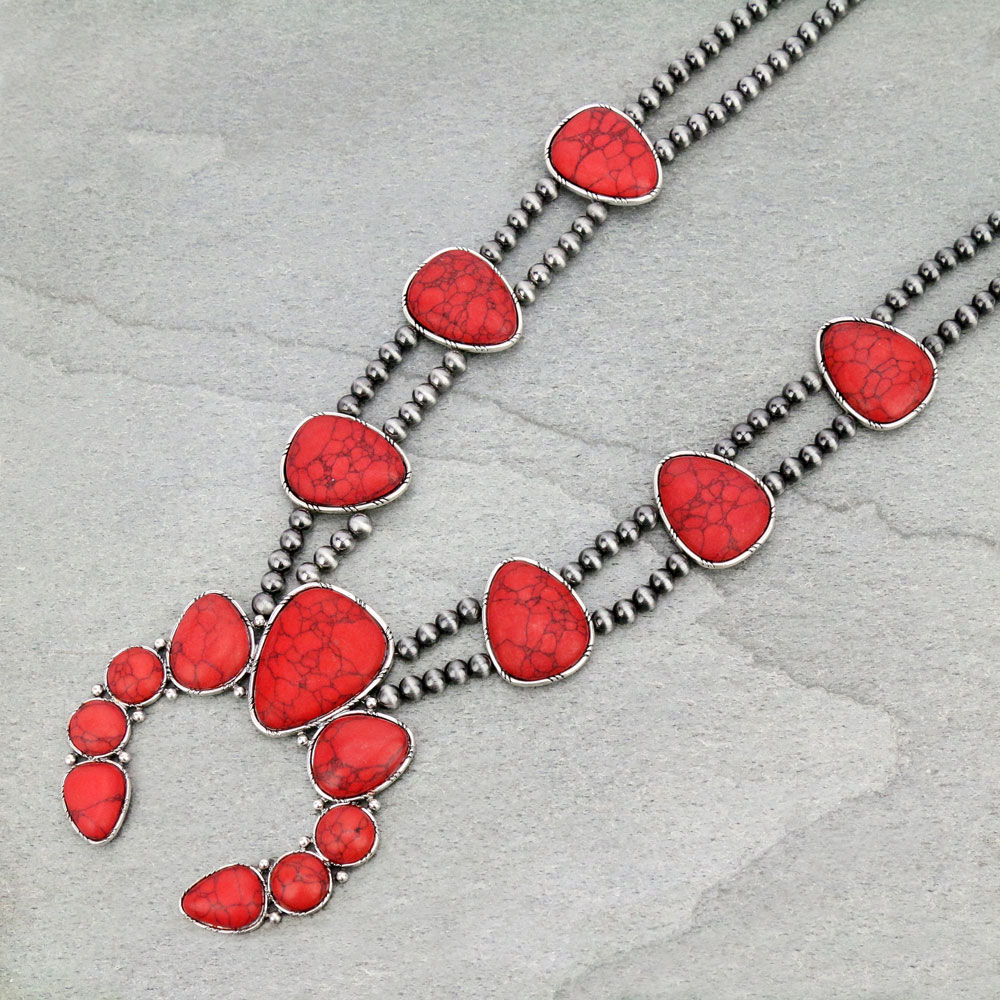 Western Squash Blossom Necklace