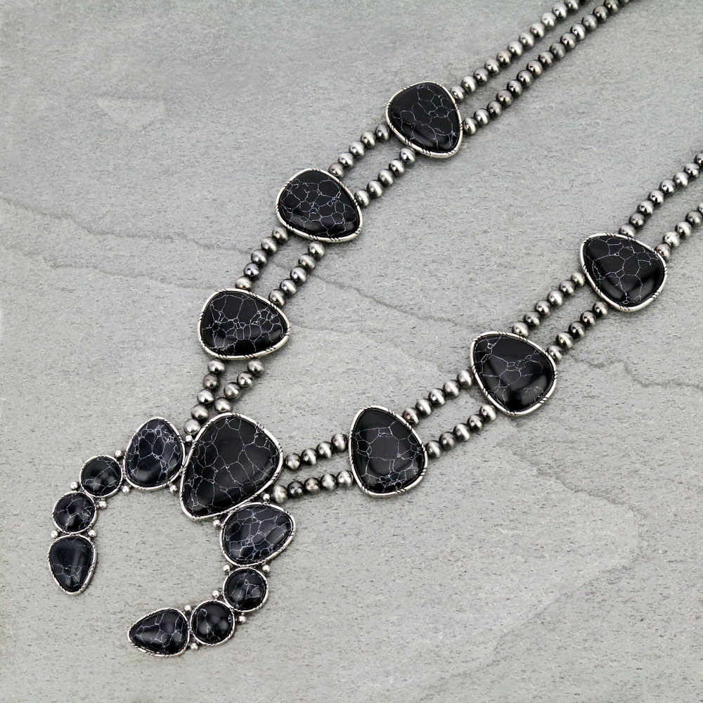 Western Squash Blossom Necklace