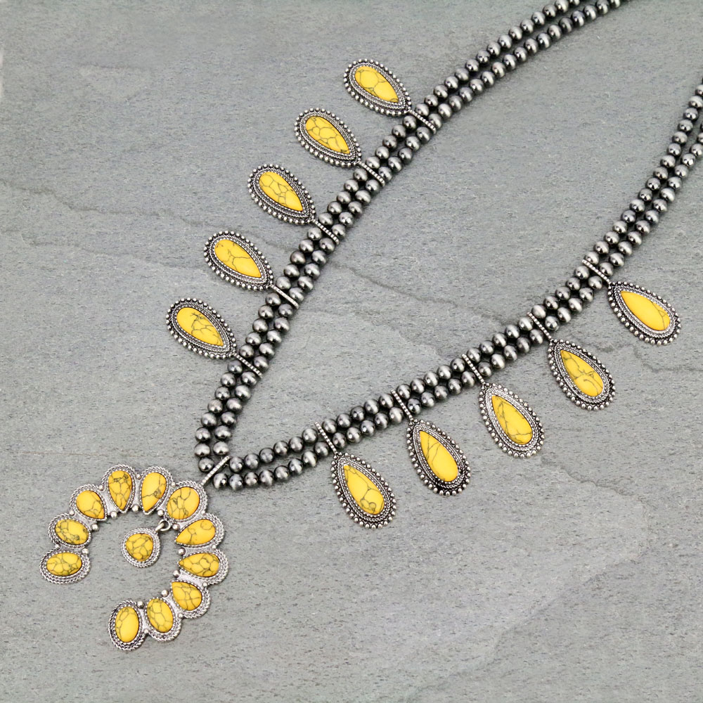 Western Squash Blossom Necklace