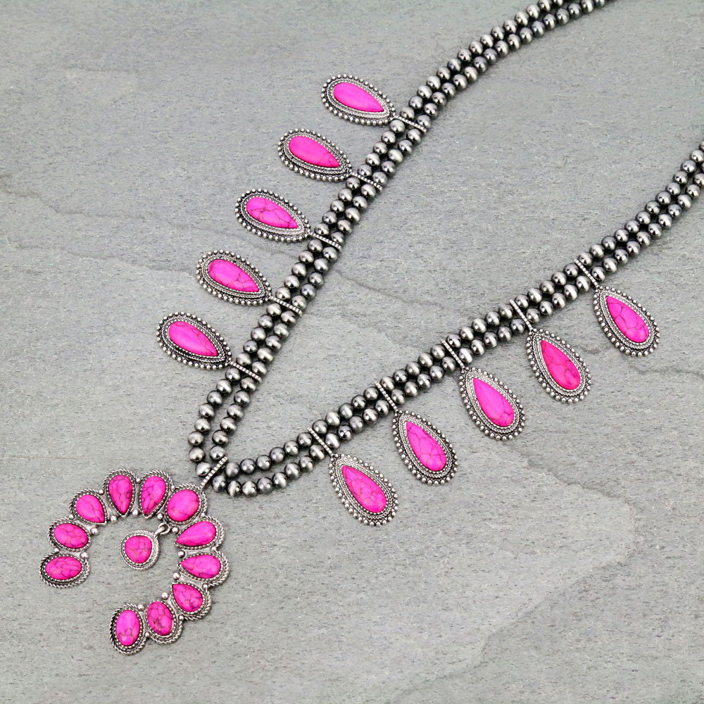 Western Squash Blossom Necklace