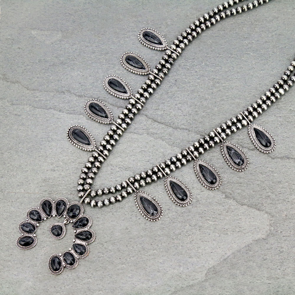 Western Squash Blossom Necklace