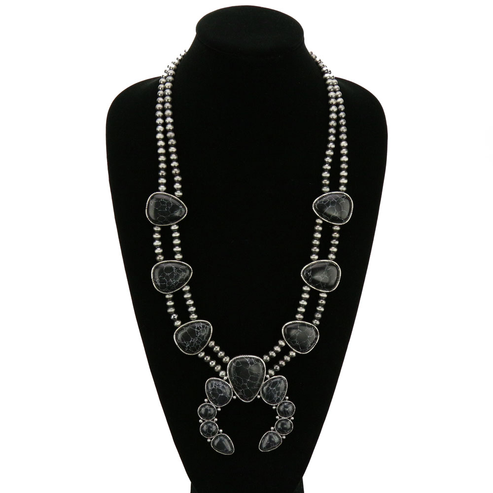 Western Squash Blossom Necklace - Image 2