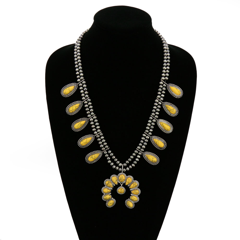 Western Squash Blossom Necklace - Image 2