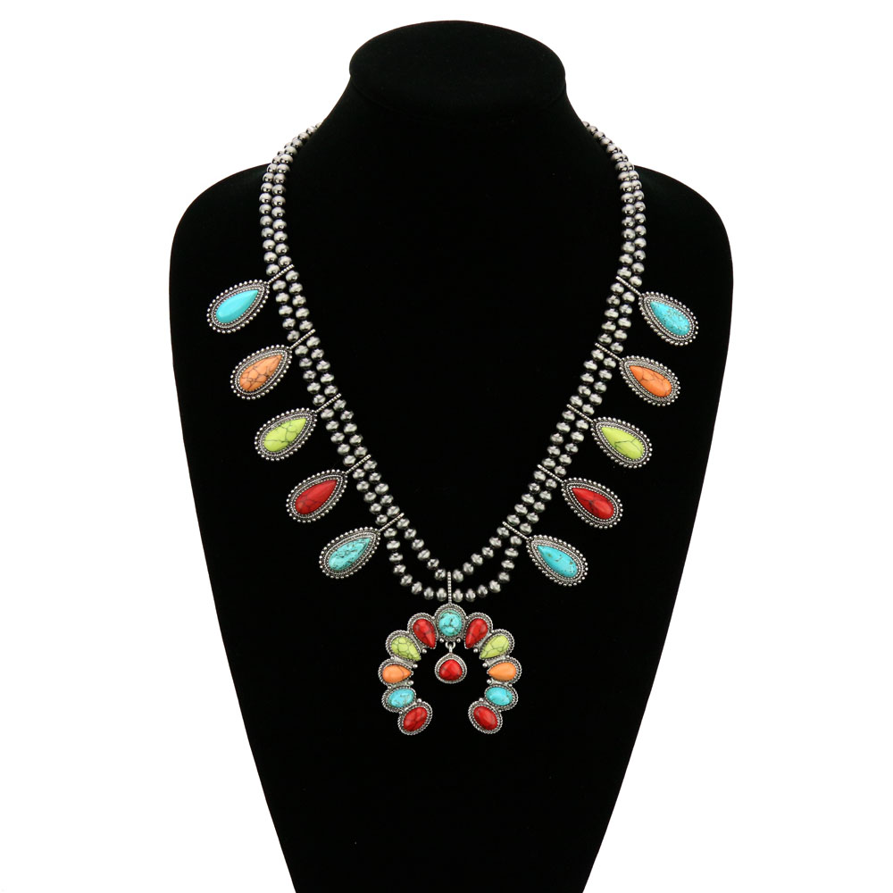 Western Squash Blossom Necklace - Image 2