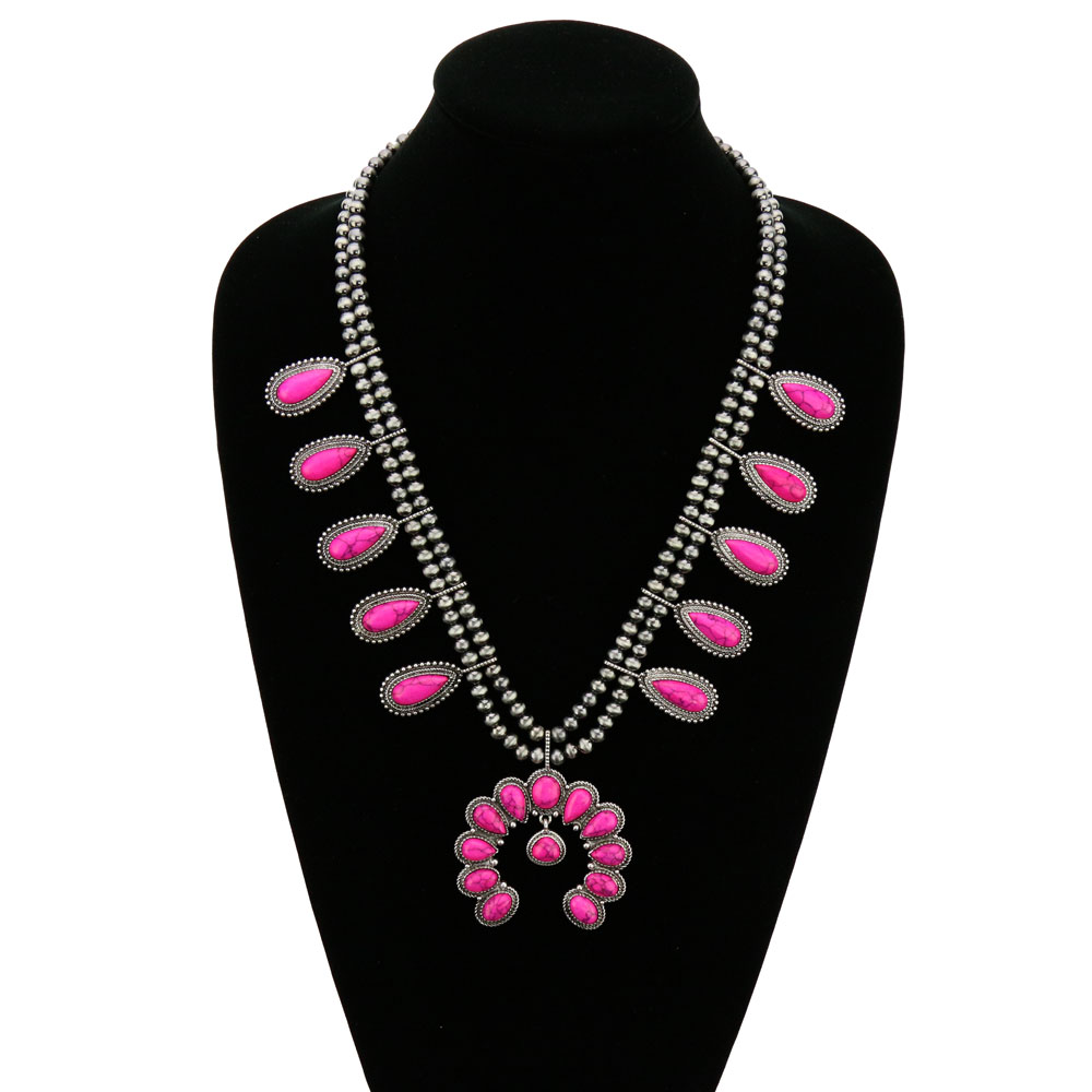 Western Squash Blossom Necklace - Image 2