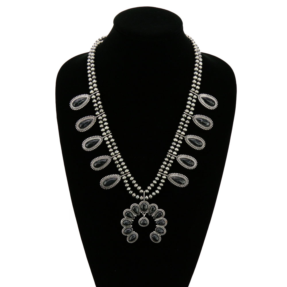Western Squash Blossom Necklace - Image 2