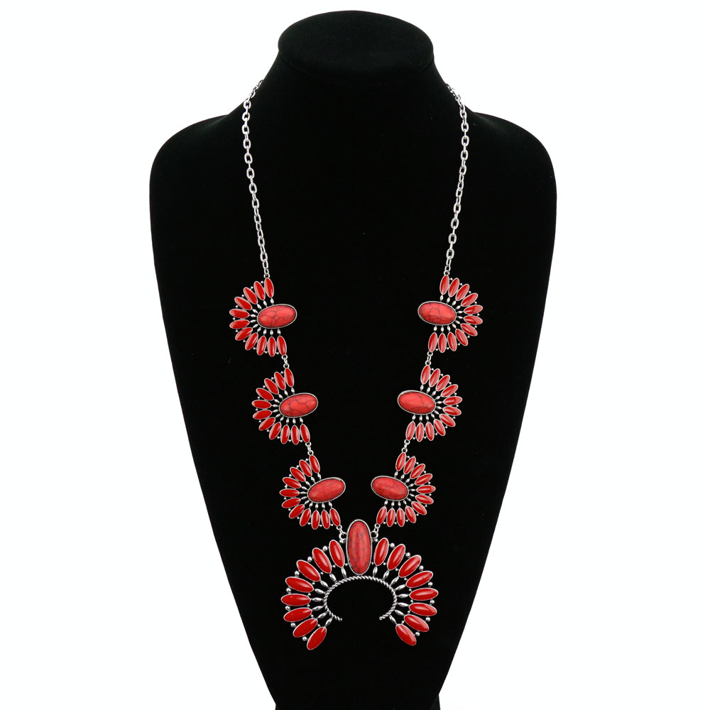 Western Squash Blossom Necklace - Image 2