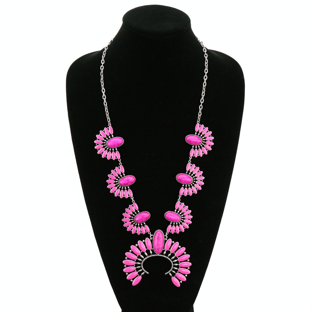 Western Squash Blossom Necklace - Image 2