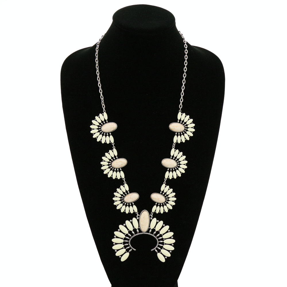 Western Squash Blossom Necklace - Image 2
