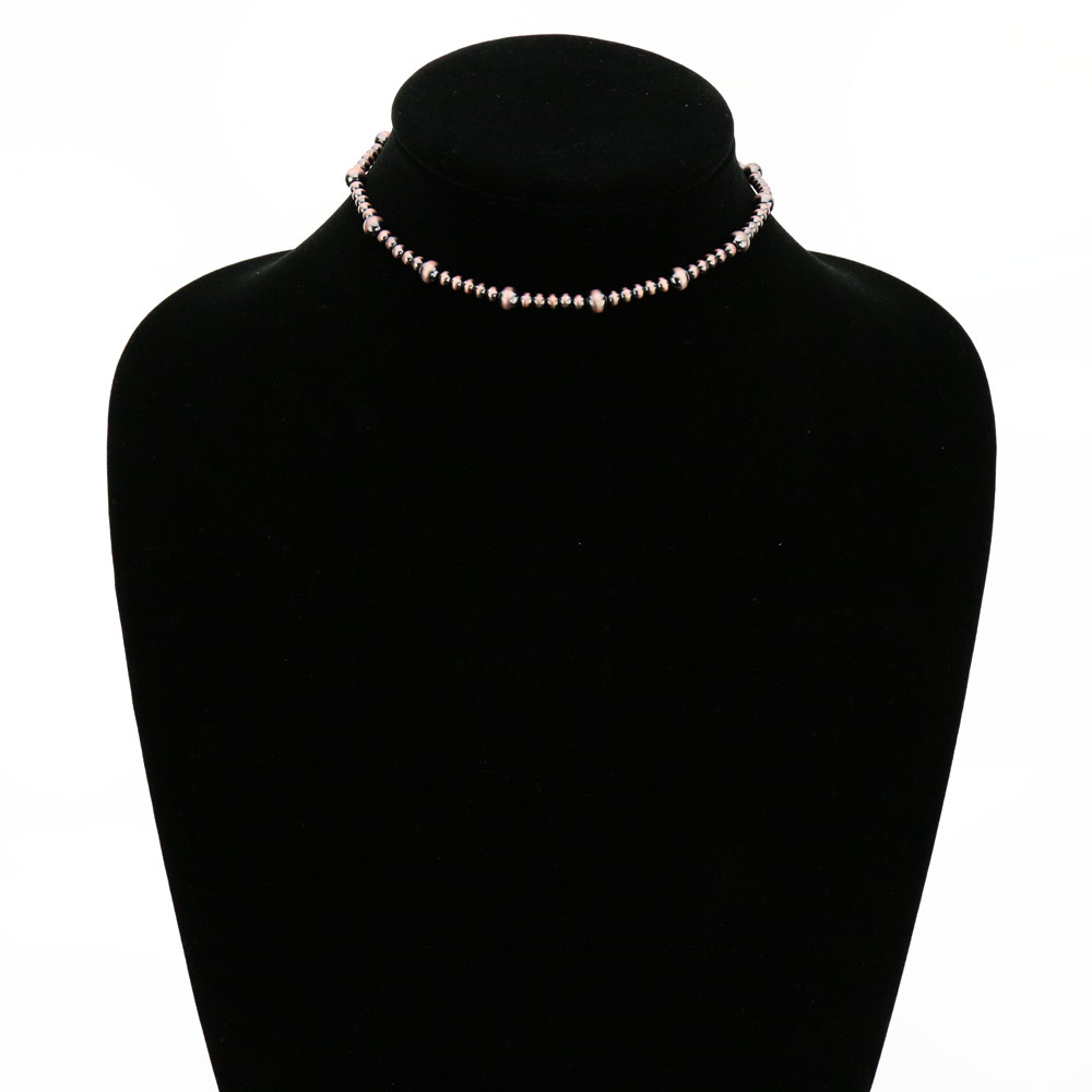 4mm Navajo Style Pearl Choker - Image 2