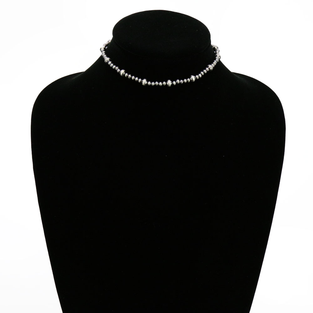 4mm Navajo Style Pearl Choker - Image 2