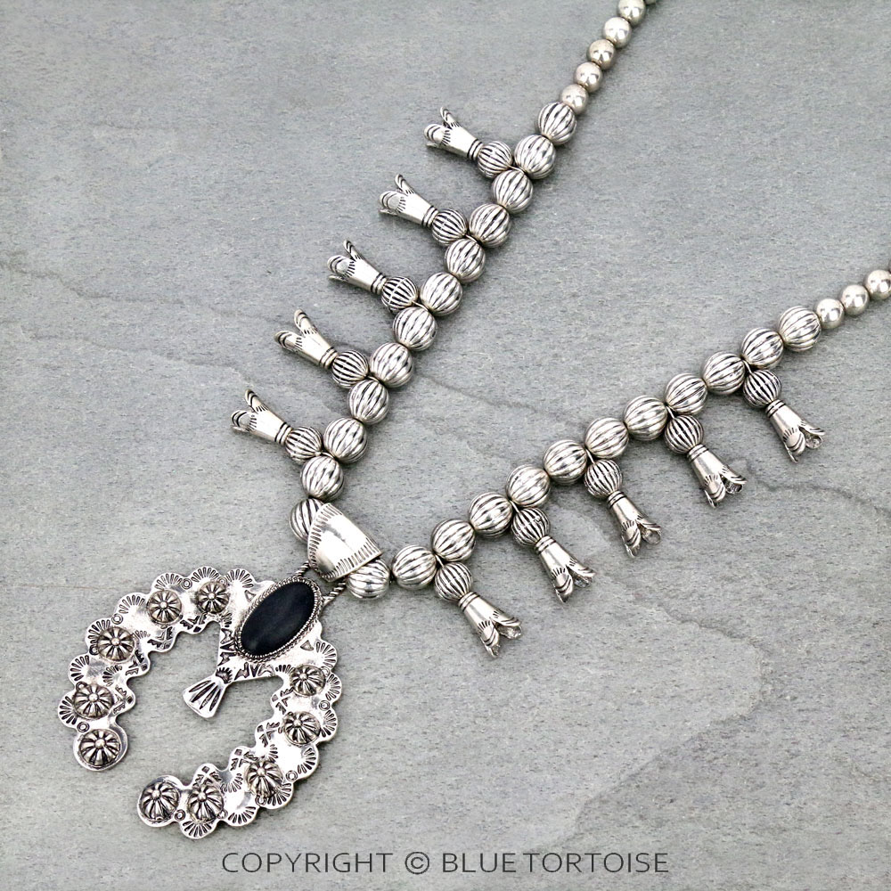 Western Squash Blossom Necklace