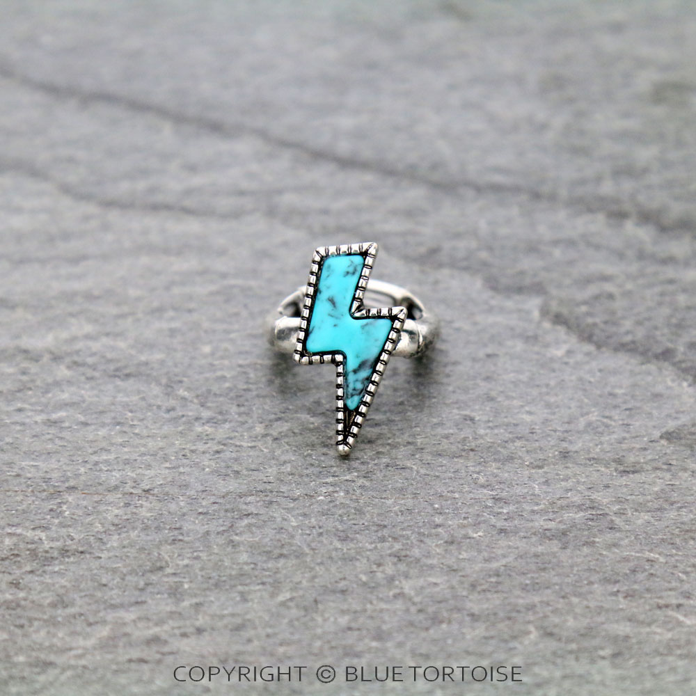 Thunder Stone Stretch Ring