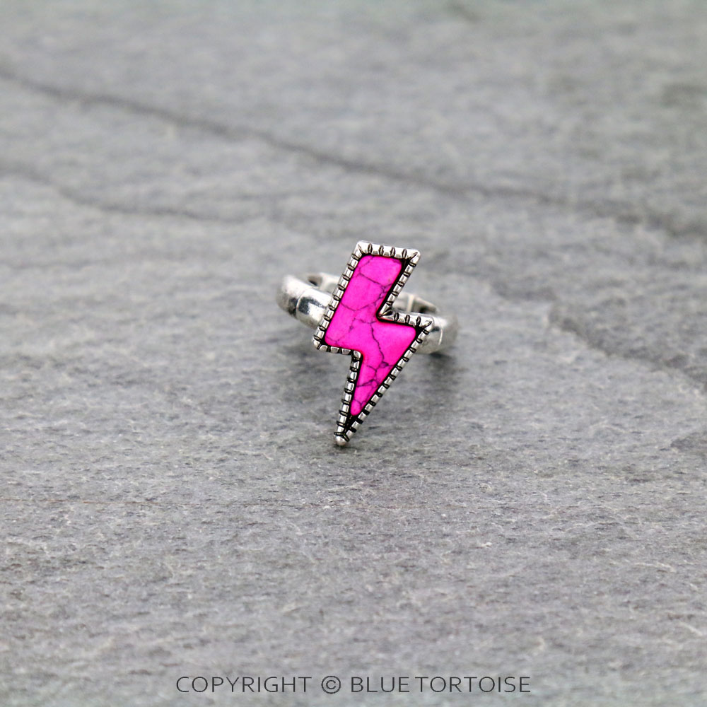 Thunder Stone Stretch Ring